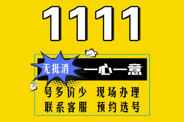 济宁1111吉祥号